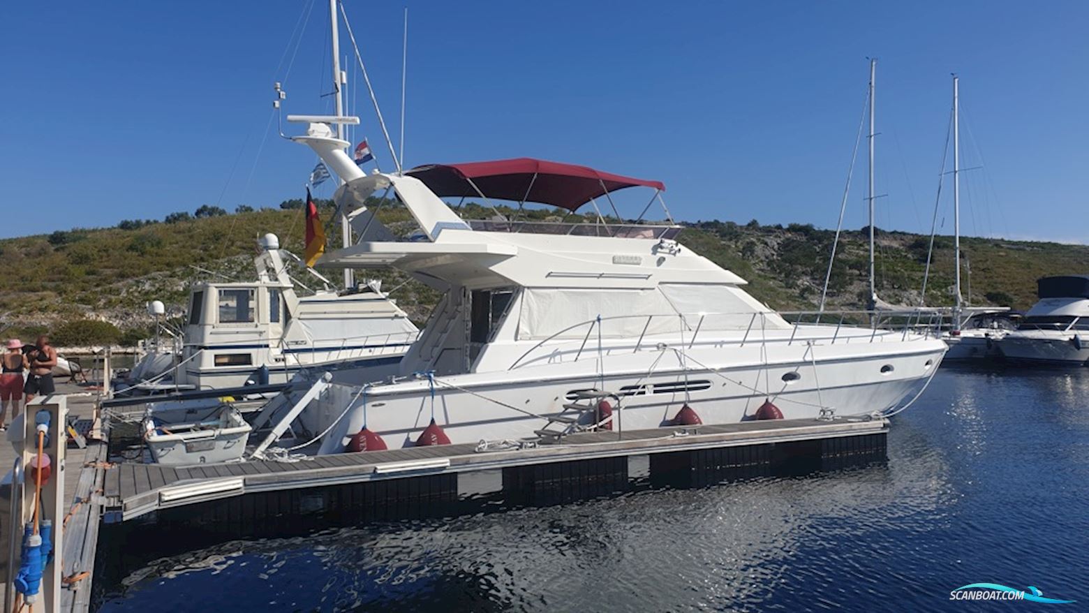 Vitech 55 Motorboat 1991, with Man engine, Croatia