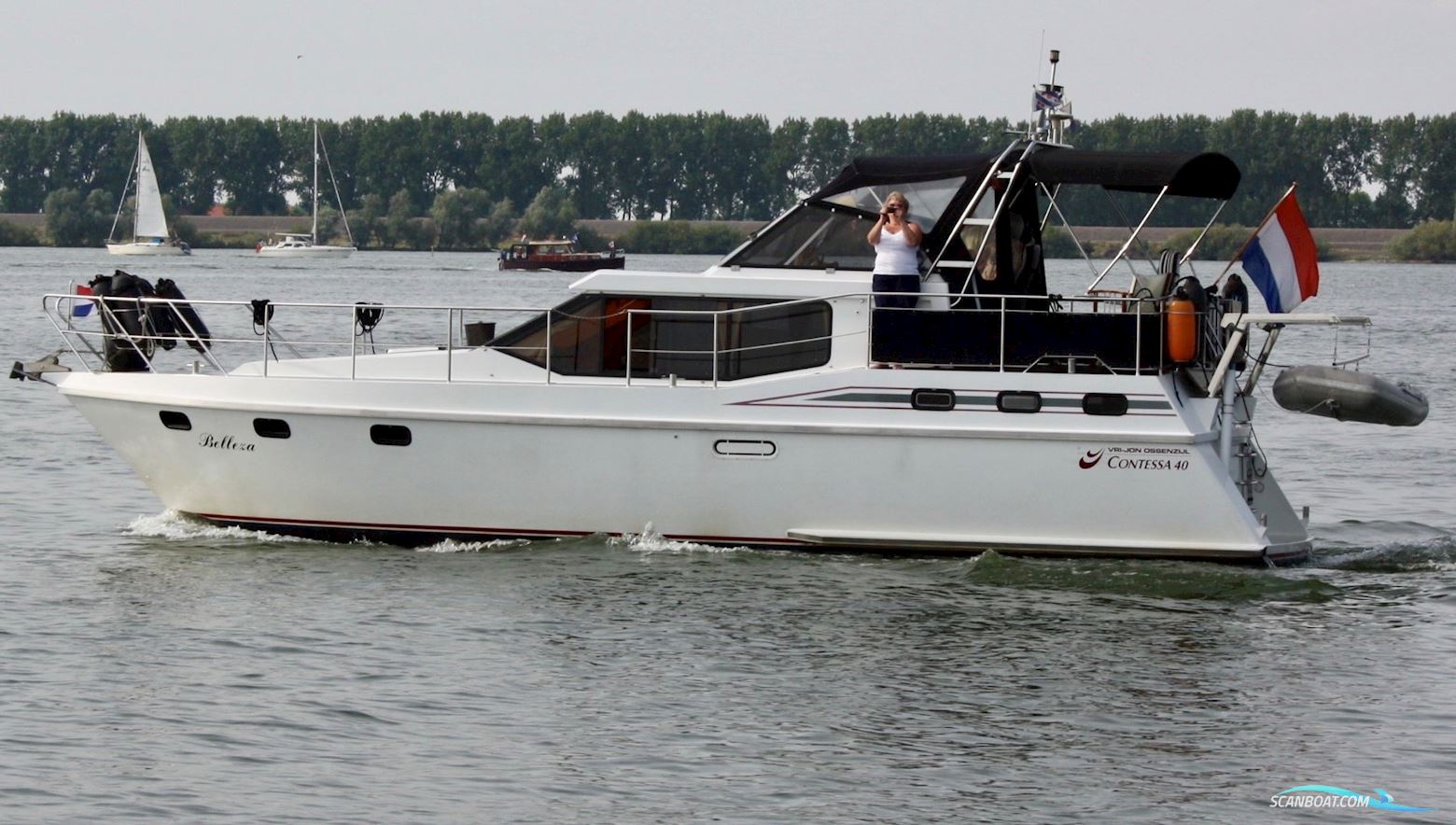 Vri-Jon Contessa 40 Motorboat 1996, with Ford engine, The Netherlands
