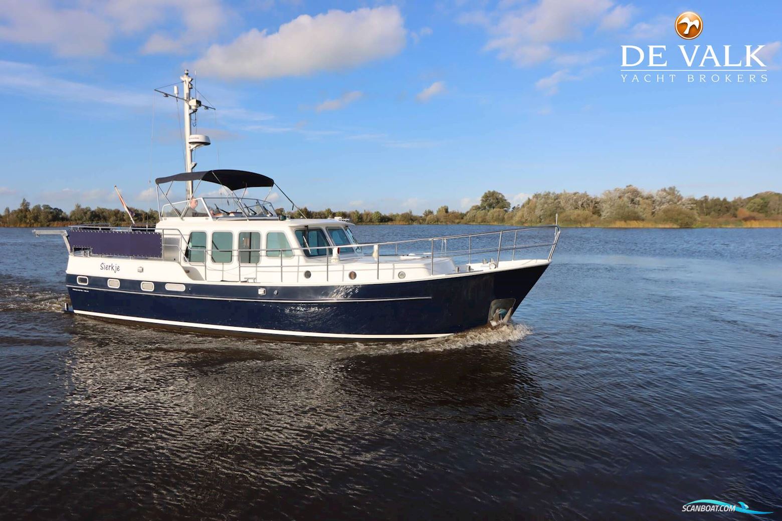 Vripack Kotter 1150 AK Motorboat 2000, with Vetus Deutz engine, The Netherlands