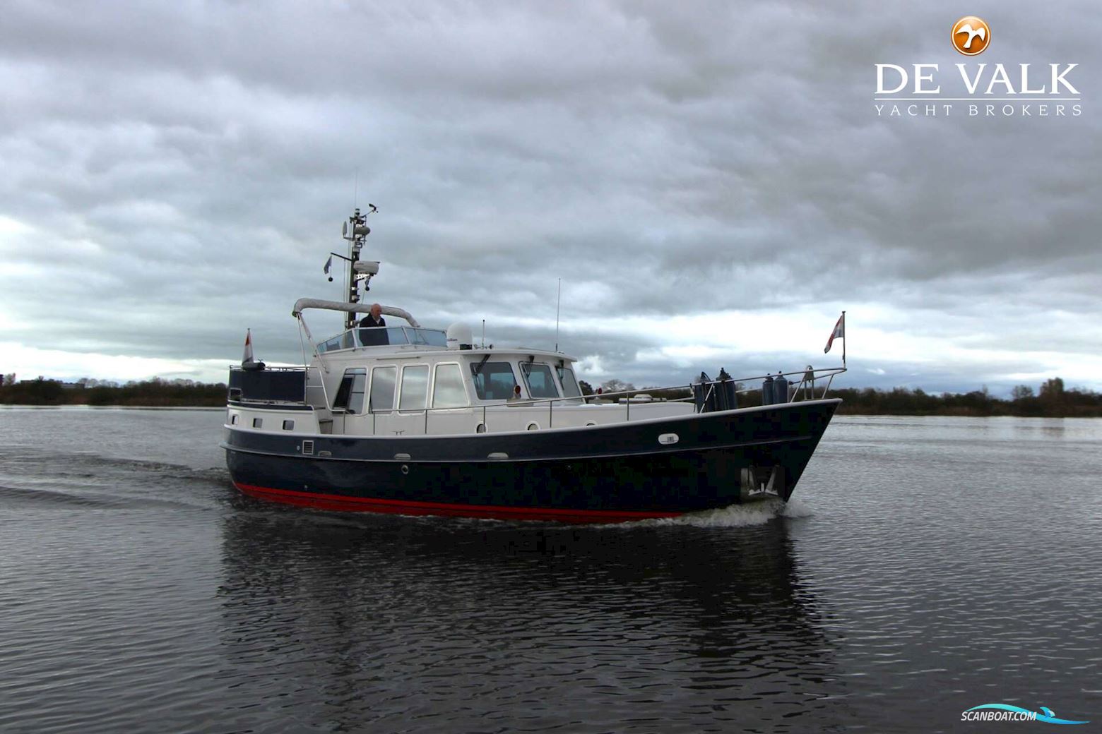 Vripack Kotter 1300 Motorboat 1997, with Iveco engine, The Netherlands