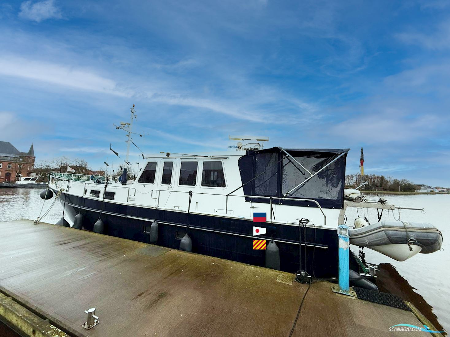 Vripack Survey 1500 Motorboat 1998, with Perkins engine, Germany