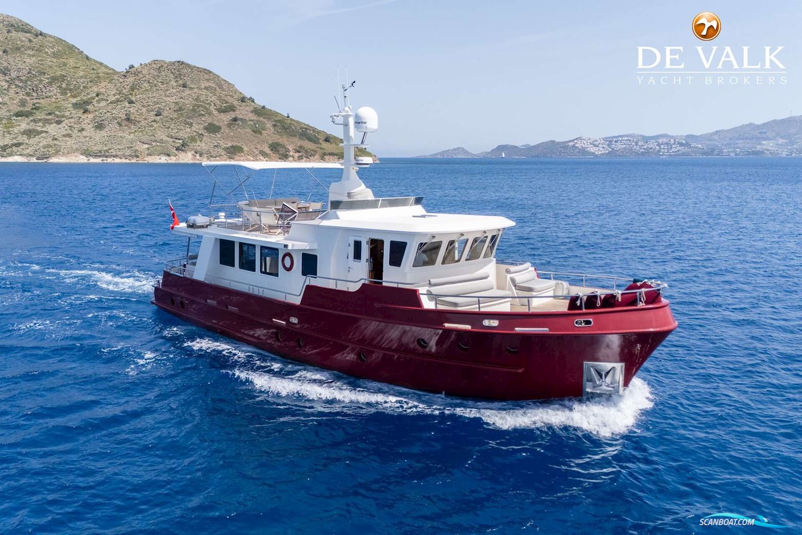 Vripack Trawler 1960 Motorboat 2010, with John Deere engine, Turkey