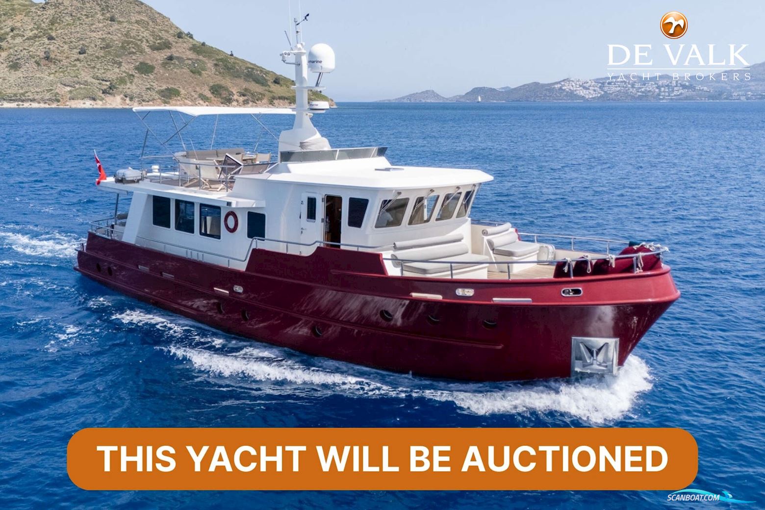 Vripack Trawler 1960 Motorboat 2010, with John Deere engine, Turkey