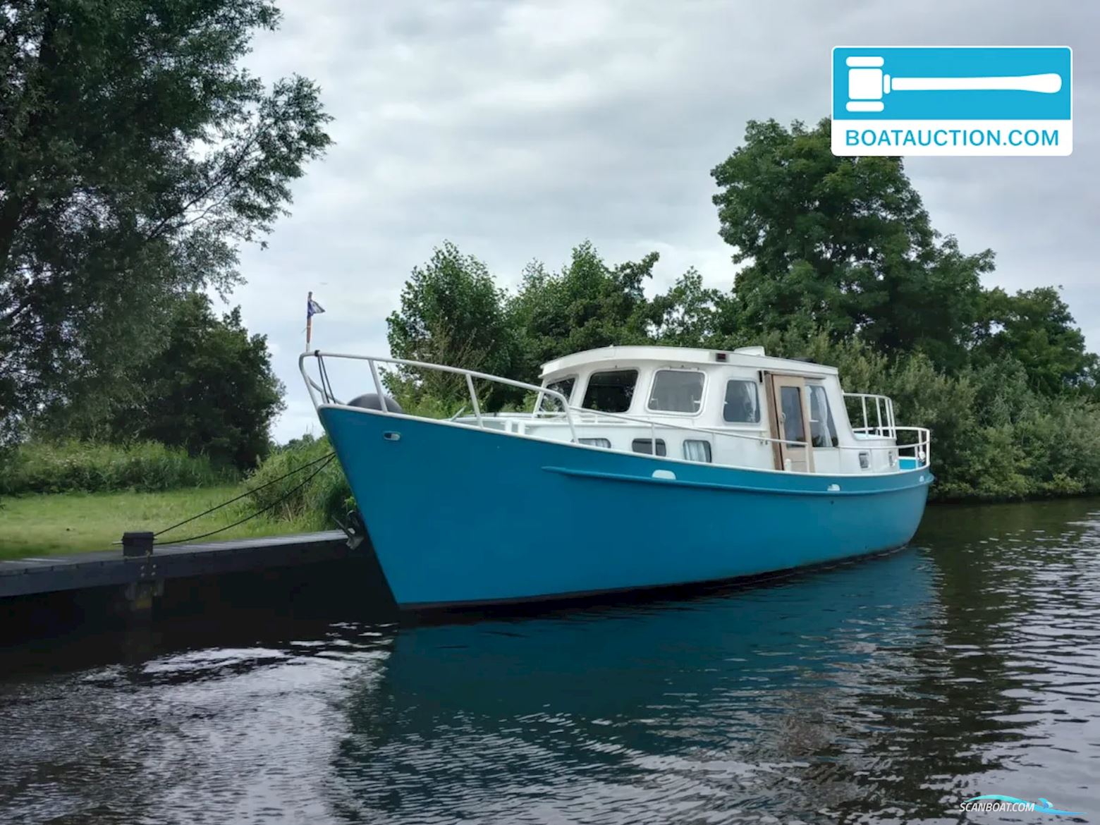 WaalKotter 1100 GSAK Motorboat 1980, with Nanni N4.38 engine, The Netherlands