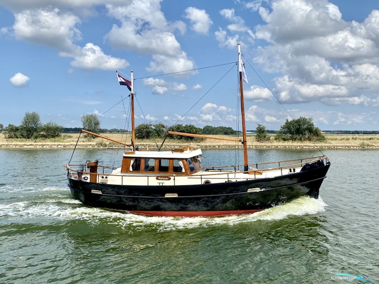 WaalKotter 11.15 Motorboat 1967, with Daf DD575 engine, The Netherlands