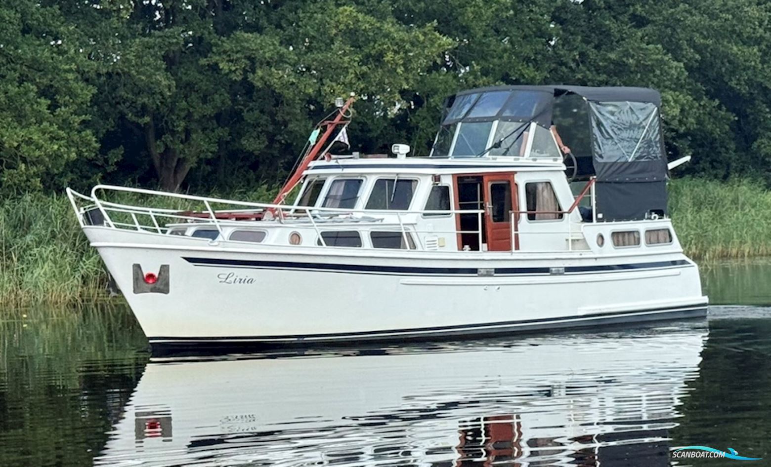 Waddenkruiser 1060 Motorboat 1980, with Daf engine, The Netherlands