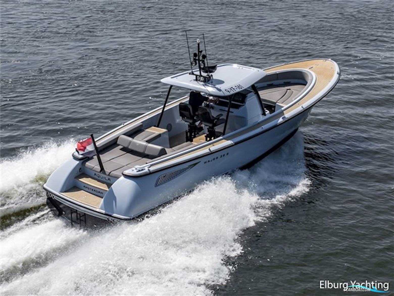 Wajer 38 S Motorboat 2017, The Netherlands