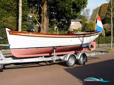 Wajer Kapiteinssloep Motorboat 1996, with Volvo Penta Diesel engine, The Netherlands