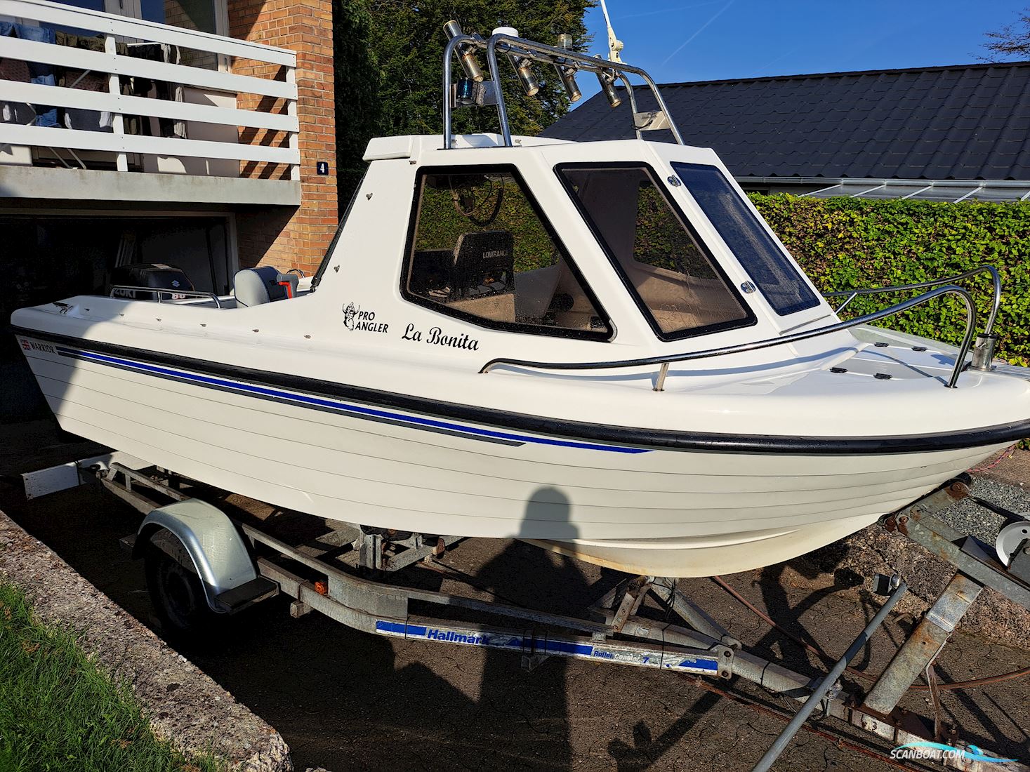 Warrior 165 ProAngler  Motorboat 2006, Denmark