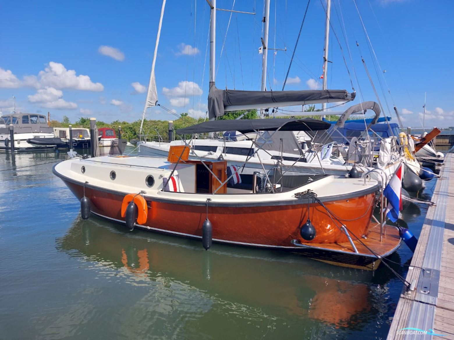 Watercraft 900 Cabin Sloep Motorboat 2019, with Westerbeke  engine, The Netherlands