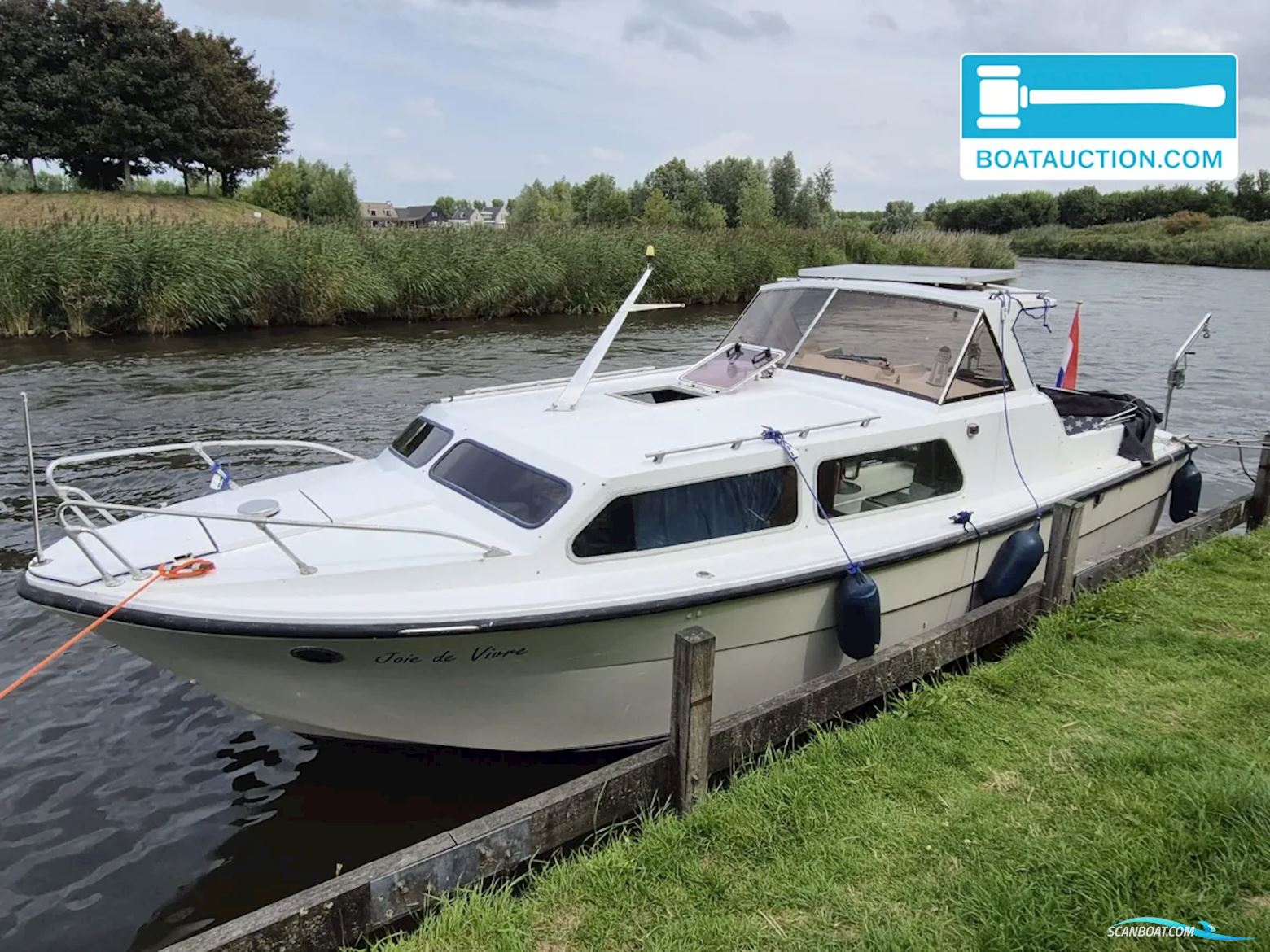WATERLAND 850 OK Motorboat 1988, with Ford seatiger engine, The Netherlands