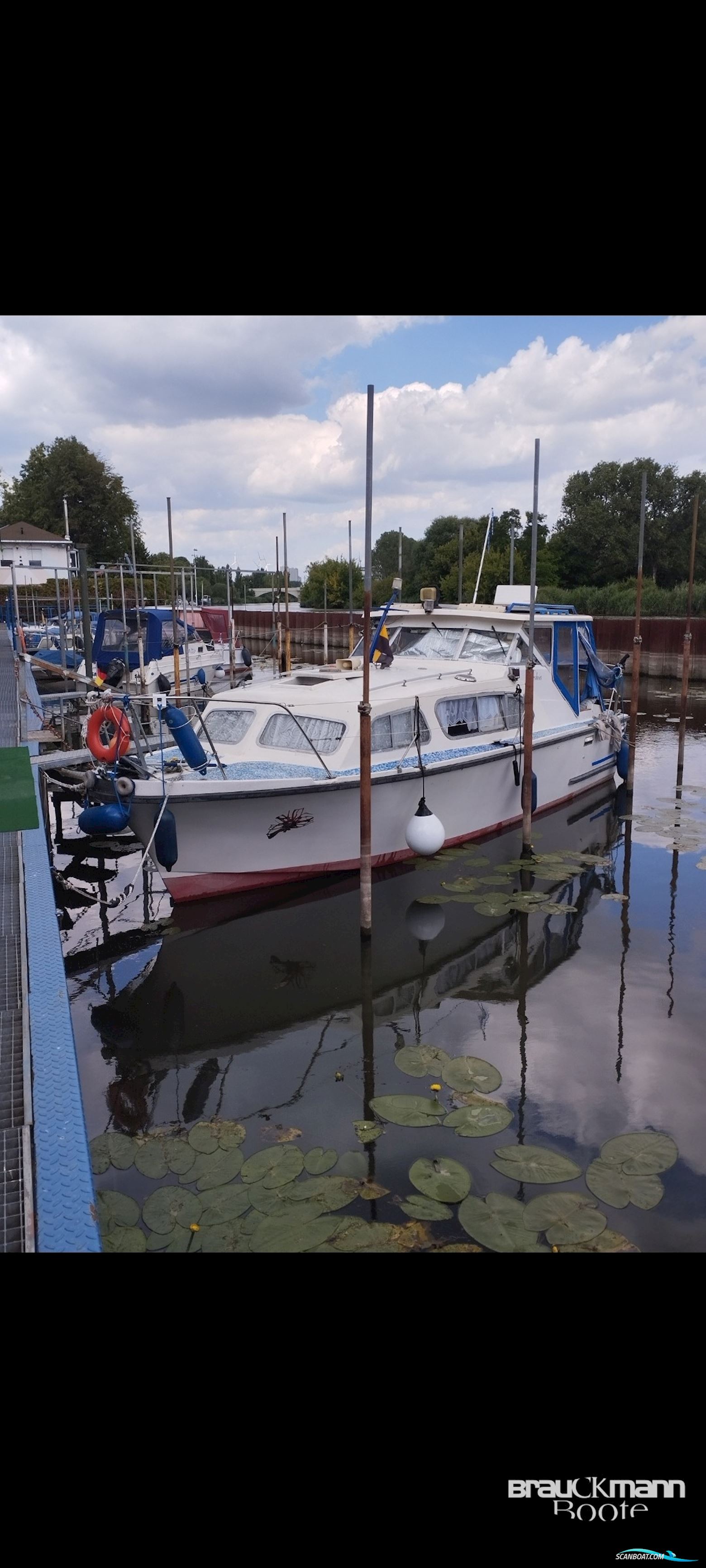 Waterland Madaira Motorboat 1975, with Volvo Penta engine, Germany