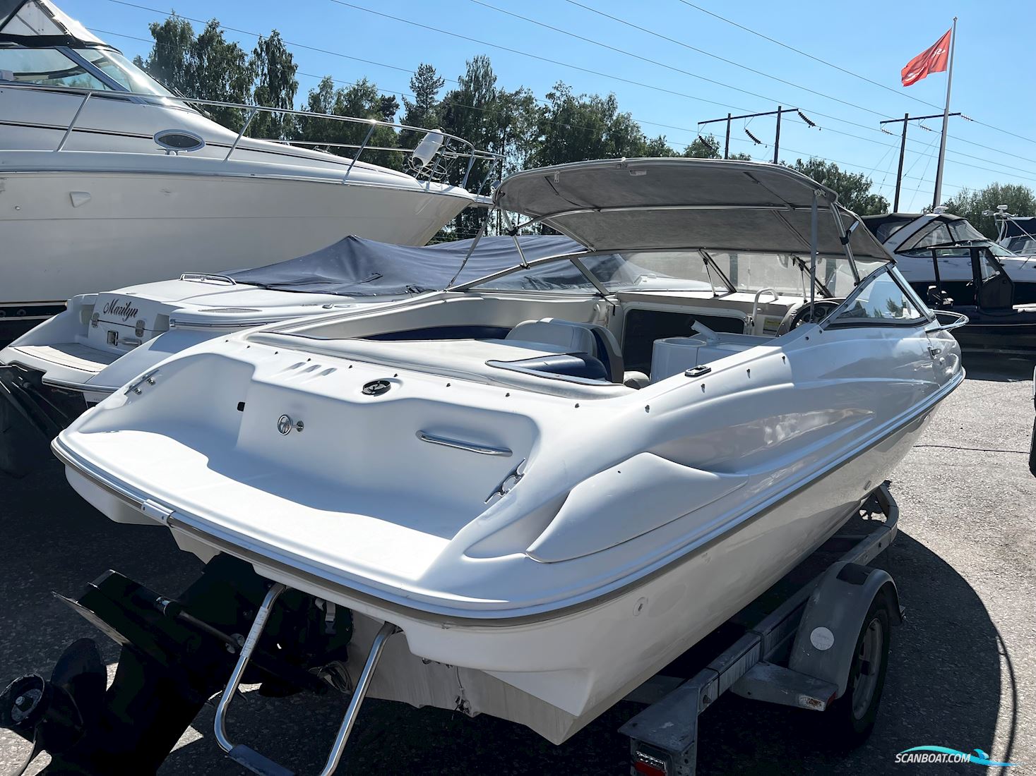 Wellcraft 21 XL Motorboat 1996, with Mercruiser 4.3L V6 / Alpha One engine, Sweden