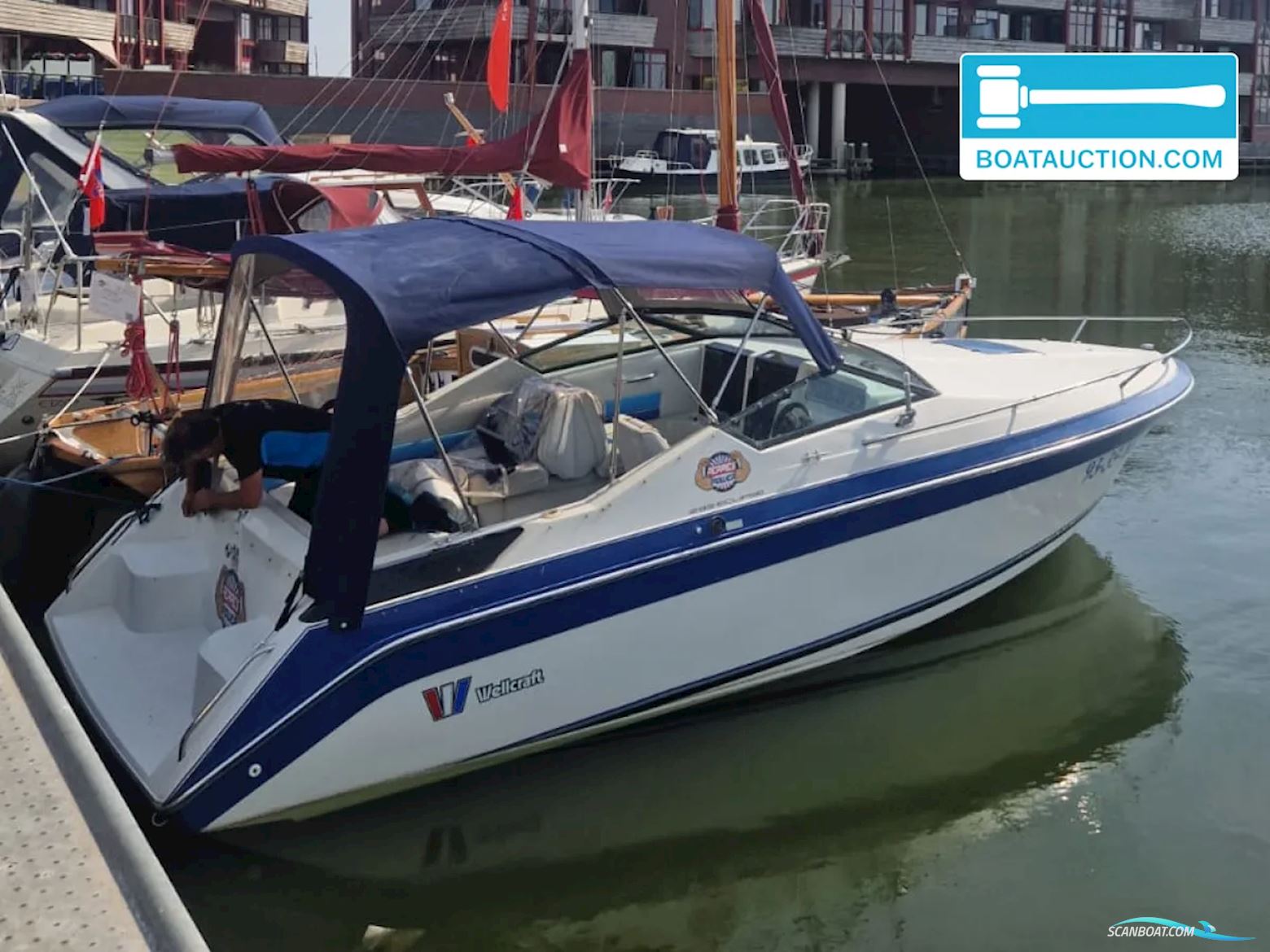 Wellcraft Eclipse 233 Motorboat 1988, with Mercuser engine, Belgium