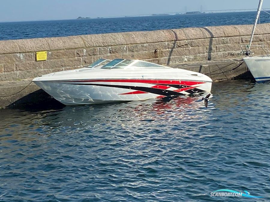 Wellcraft Excalibur 23 Motorboat 2000, with GM Vortech 8100 375HP engine, Denmark