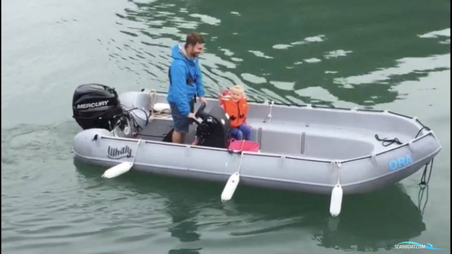 Whaly 435 Motorboat 2018, with Mercury F30 Elpt engine, United Kingdom