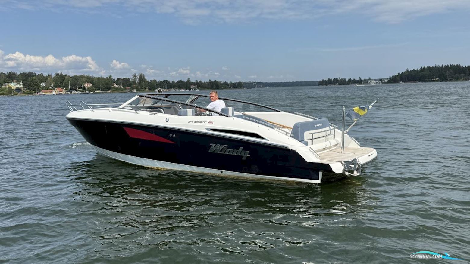 Windy 27 SOLANO RS Motorboat 2020, with Volvo Penta V8 430 Ca, 70h engine, Sweden