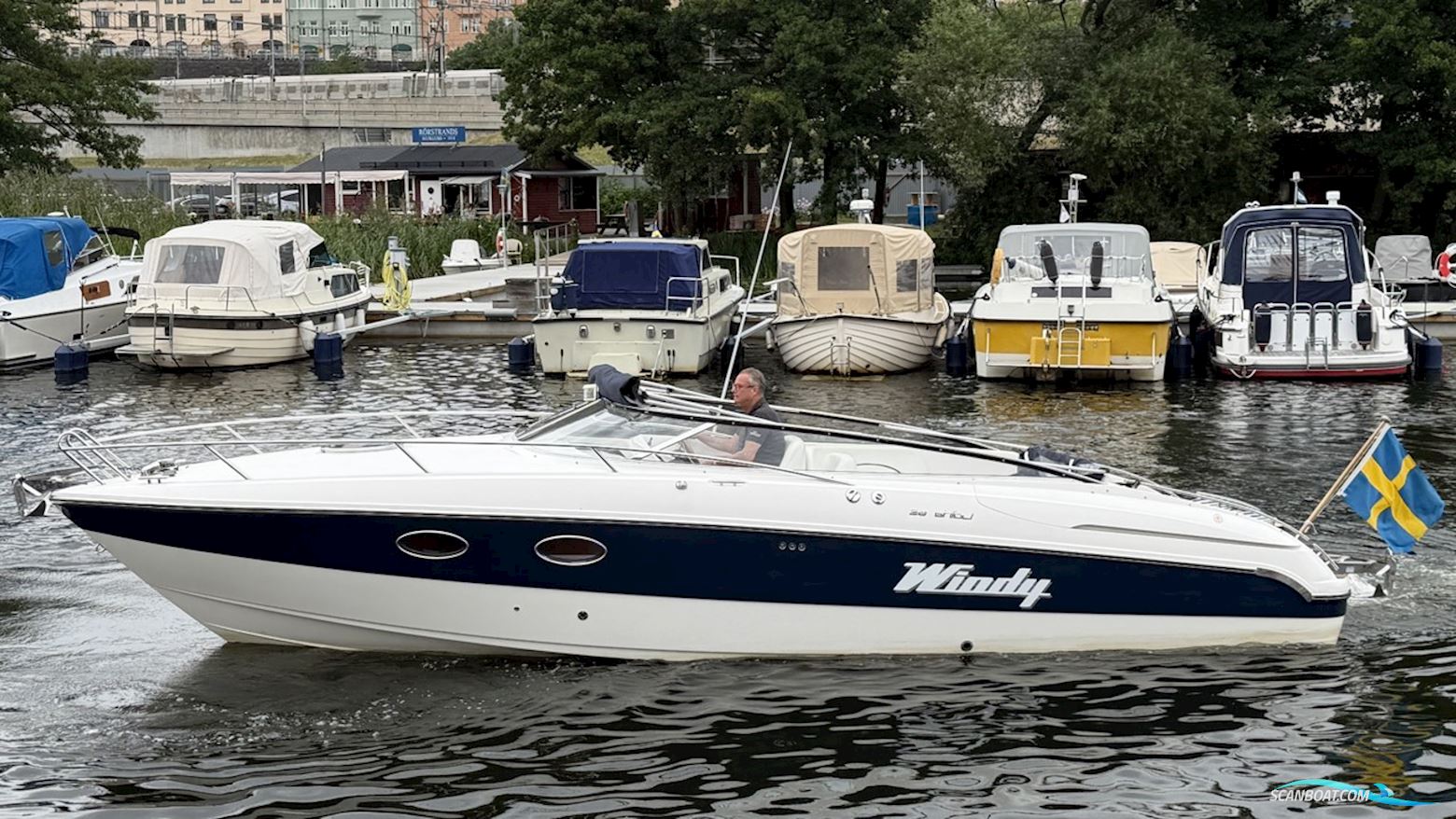 Windy 28 Ghibli Motorboat 2006, with Volvo Penta engine, Sweden
