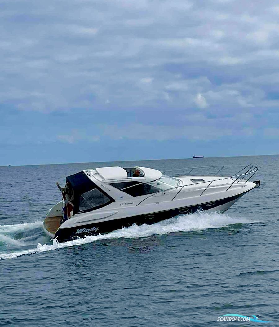 Windy 32 Scirocco HT Motorboat 2002, with Volvo Penta Kad300-A DP engine, Denmark