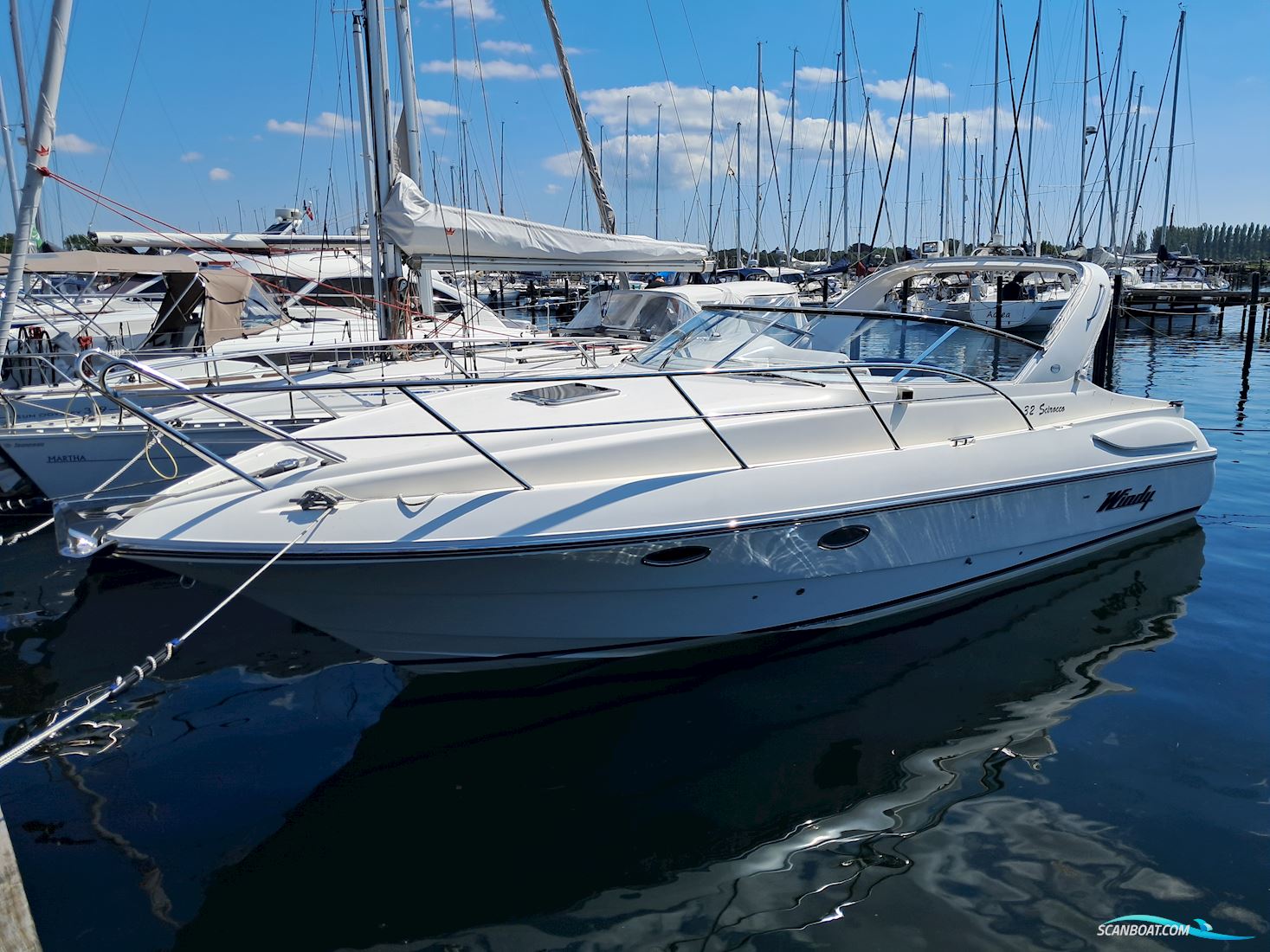 Windy 32 Scirocco Motorboat 2002, with Volvo Penta Kad300 Edc, engine, Sweden