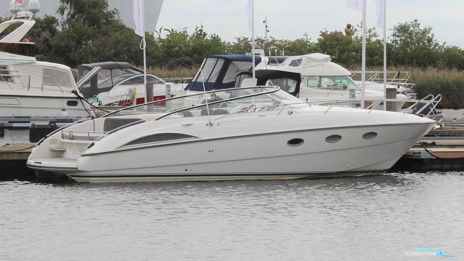 Windy 34 Khamsin Sun Lounge Motorboat 2003, with Volvo Penta engine, Denmark