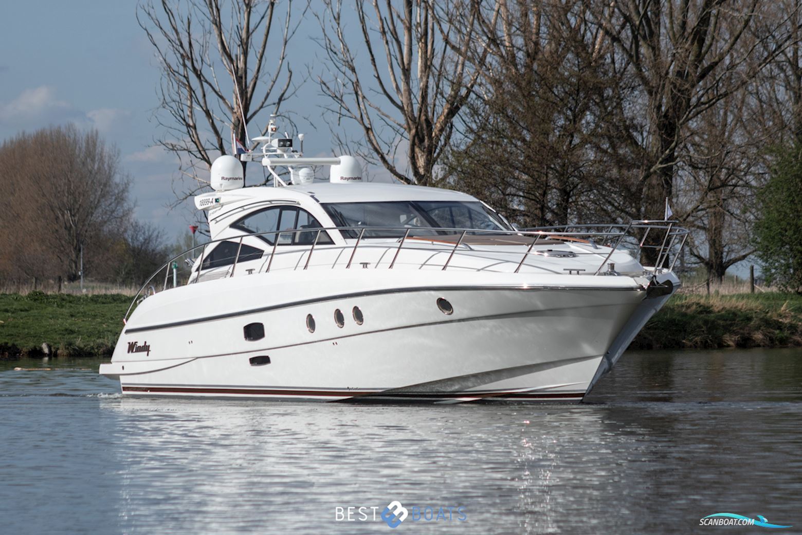 Windy 48 Triton Motorboat 2008, with D6 - 435 ( IPS 600) engine, The Netherlands