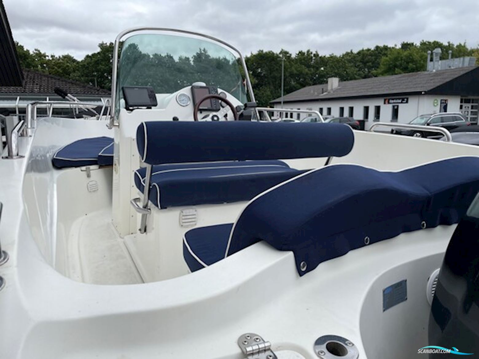 X Enes Explorer 570 Med Mercury 115 HK Optimax og Tysse Bådtrailer