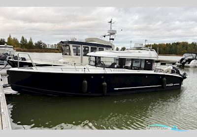 XO 270 RS Cabin Motorboat 2016, with Evinrude E-Tec 300 engine, Finland