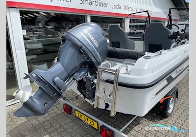 Yamarin 50 BR Med Yamaha F60 Elpt Efi og Variant Ocean 750 kg Trailer - Solgt Motorboat 2022, with Yamaha F60Fetl Efi 4-Takts Motor Med el-Start og Power Trim engine, Denmark