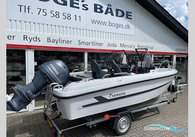 Yamarin 50 BR Med Yamaha F60 Elpt Efi og Variant Ocean 750 kg Trailer - Solgt Motorboat 2022, with Yamaha F60Fetl Efi 4-Takts Motor Med el-Start og Power Trim engine, Denmark