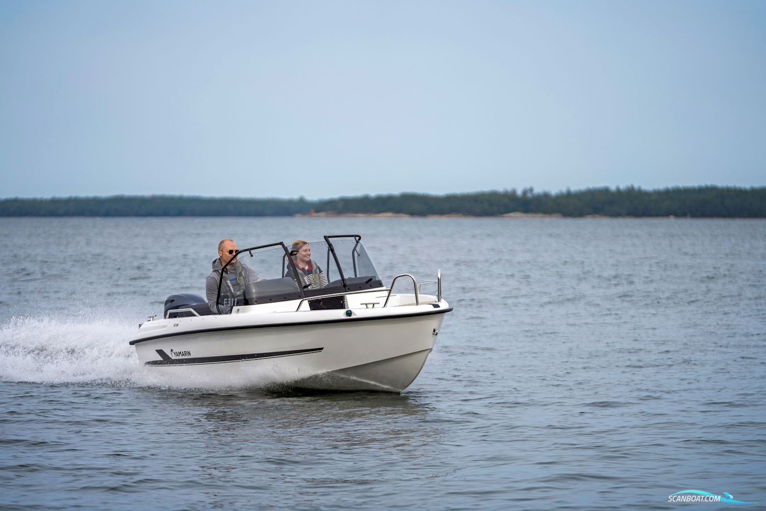 Yamarin 50 BR Motorboat 2024, with Yamaha F50Hetl engine, Denmark
