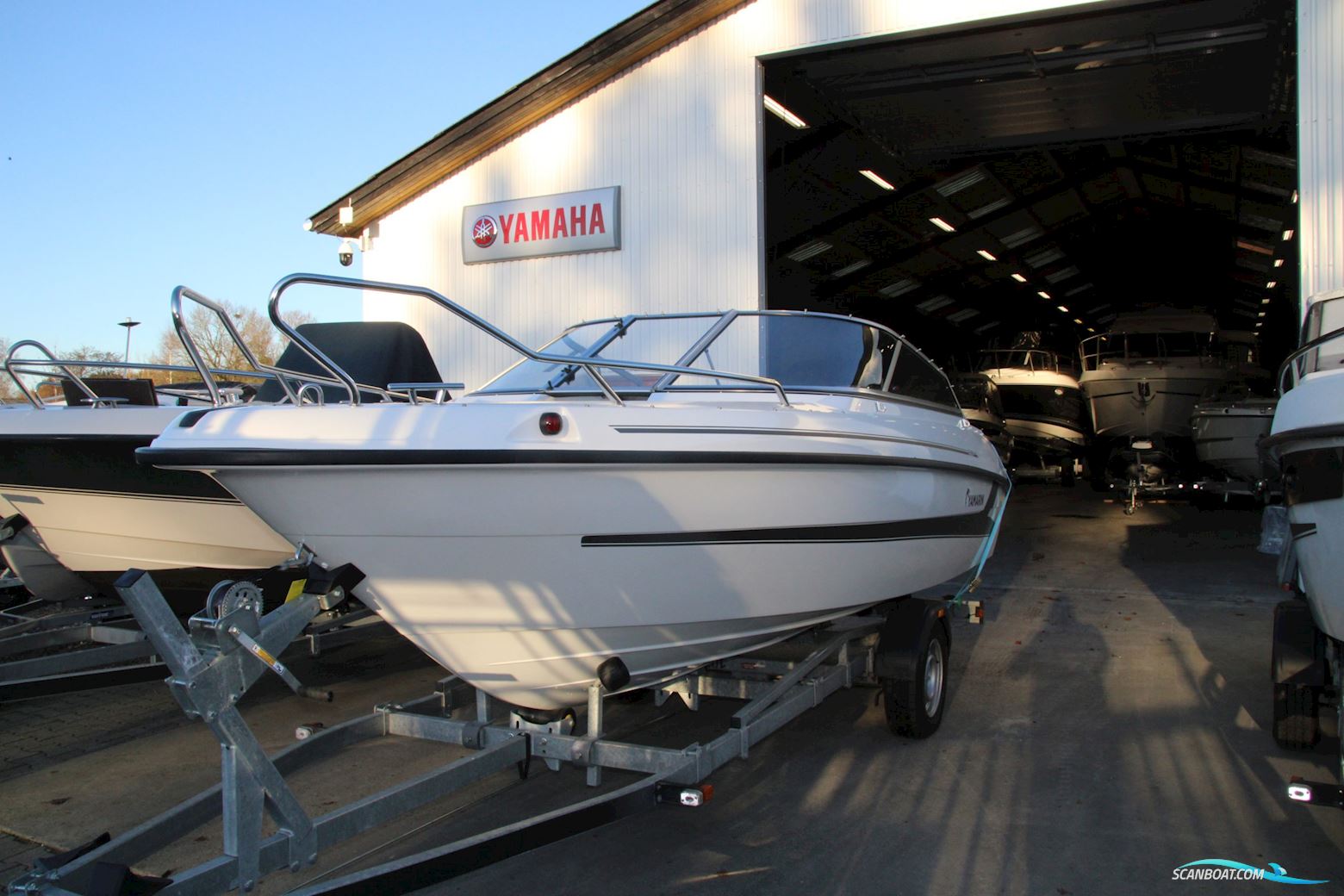 Yamarin 56 BR Motorboat 2020, with Yamaha F100Fetl engine, Denmark