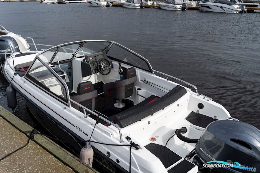 Yamarin 57 BR Cross Premium, With Yamaha F100LB