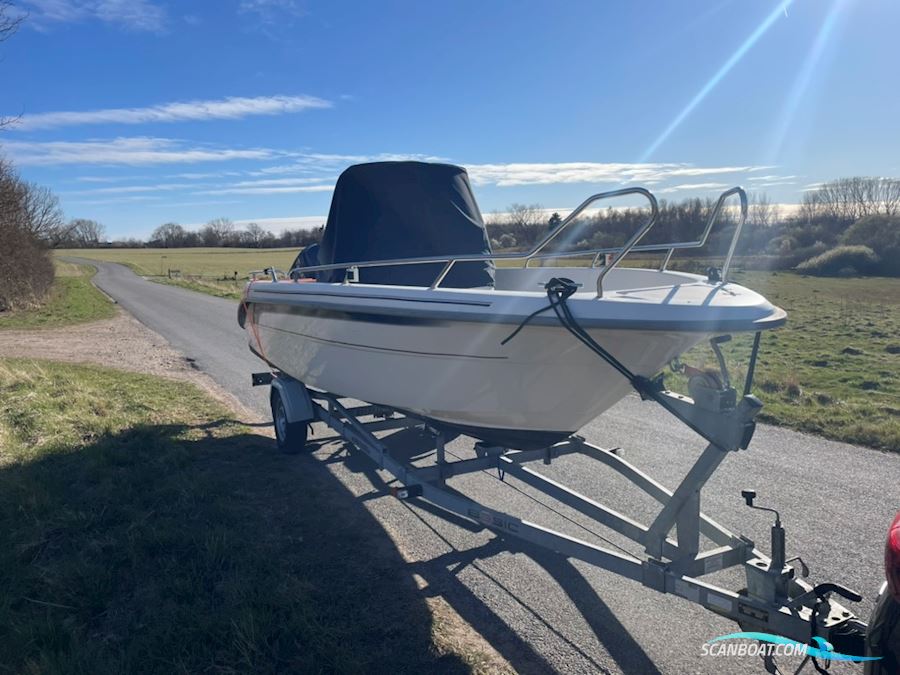 Yamarin 59 CC (Center Consol) Motorboat 2011, with Yamaha 100 hk engine, Denmark