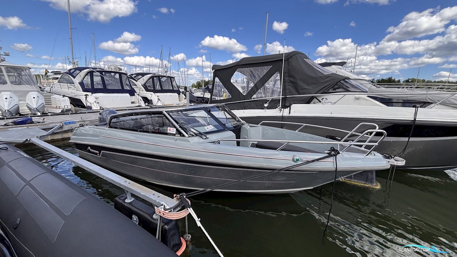 YAMARIN 64 DC Motorboat 2017, with Yamaha F150 DETX, Ca. 93 timmar engine, Sweden