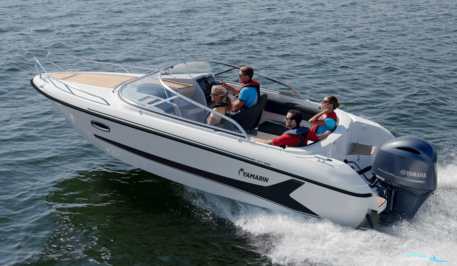 Yamarin 65 DC Motorboat 2021, with Yamaha F130Aetx engine, Denmark