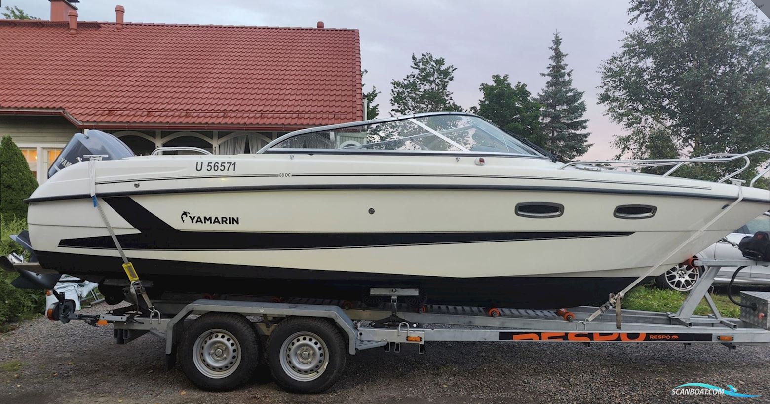 Yamarin 68 DC Motorboat 2012, with Yamaha engine, Sweden