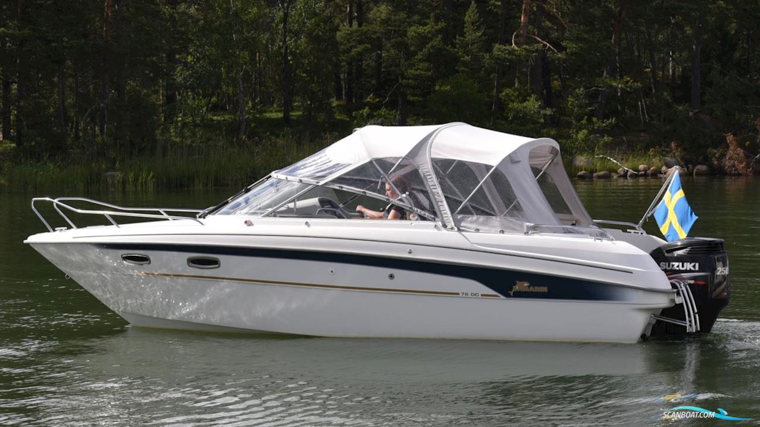 Yamarin 76 DC Motorboat 2013, with Suzuki engine, Sweden