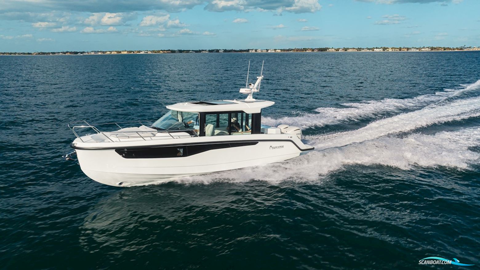 Yamarin Aura Cabin Motorboat 2026, with Yamaha engine, Sweden