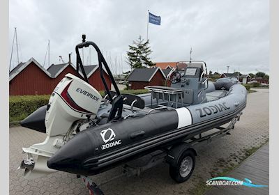 Zodiac 650 Pro Open Motorboat 2015, with Evinrude engine, Denmark