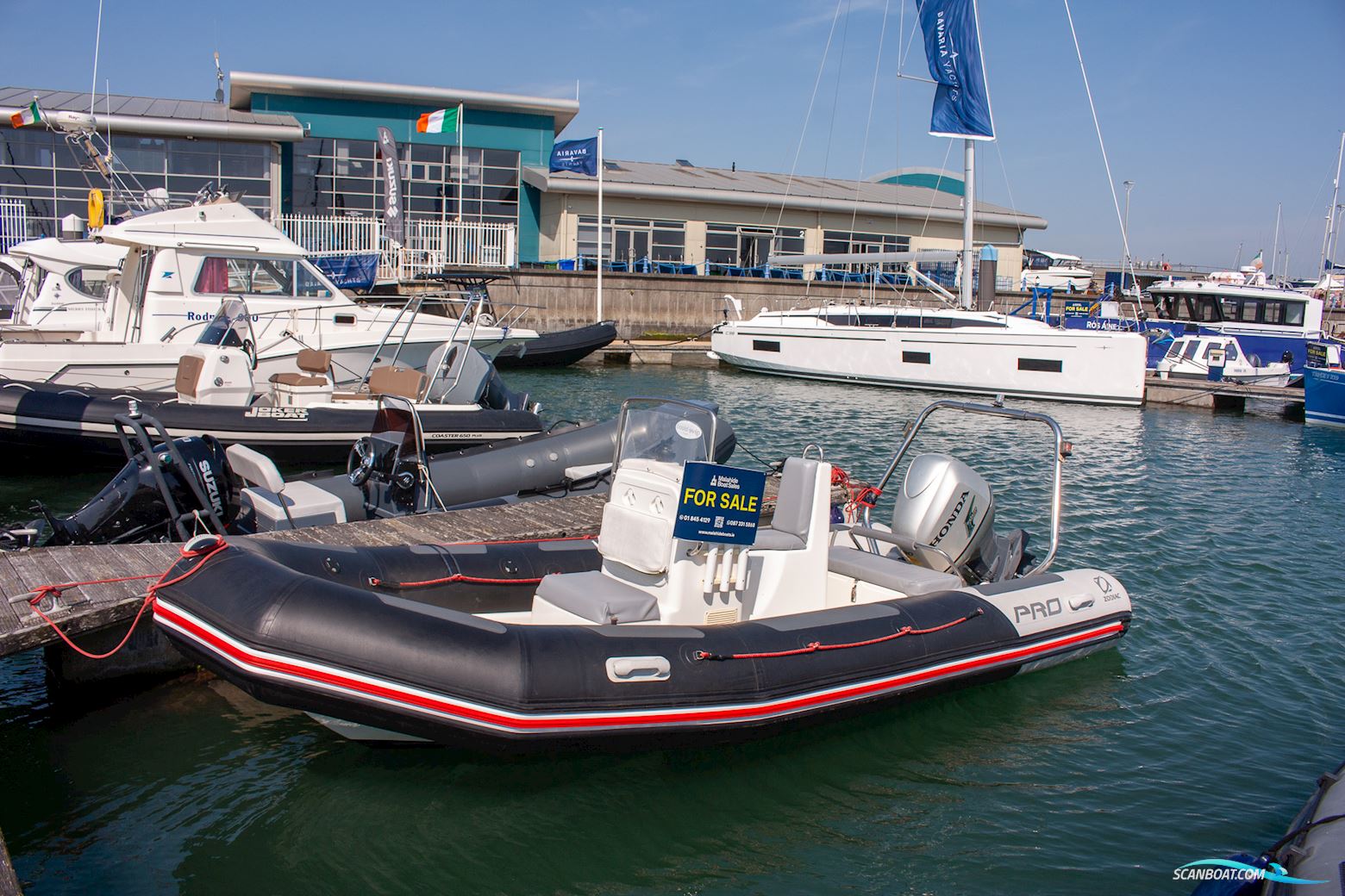 Zodiac Pro 12 Man Motorboat 2007, with Honda engine, Ireland