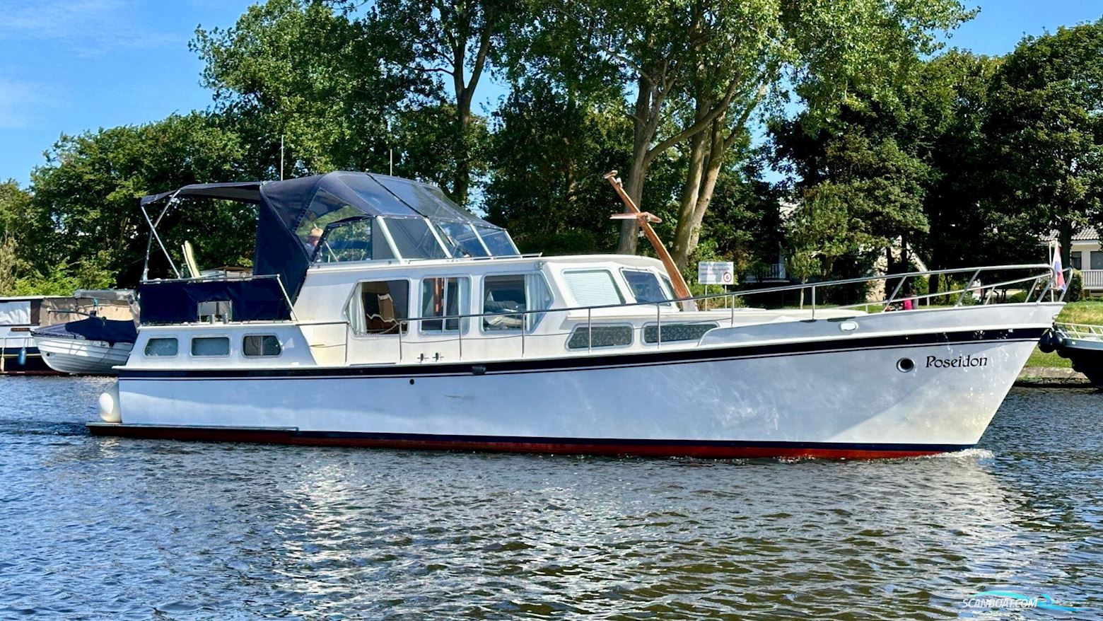 Zwaan Kruiser 13.50 AK Motorboat 1978, with Scania Vabis engine, The Netherlands