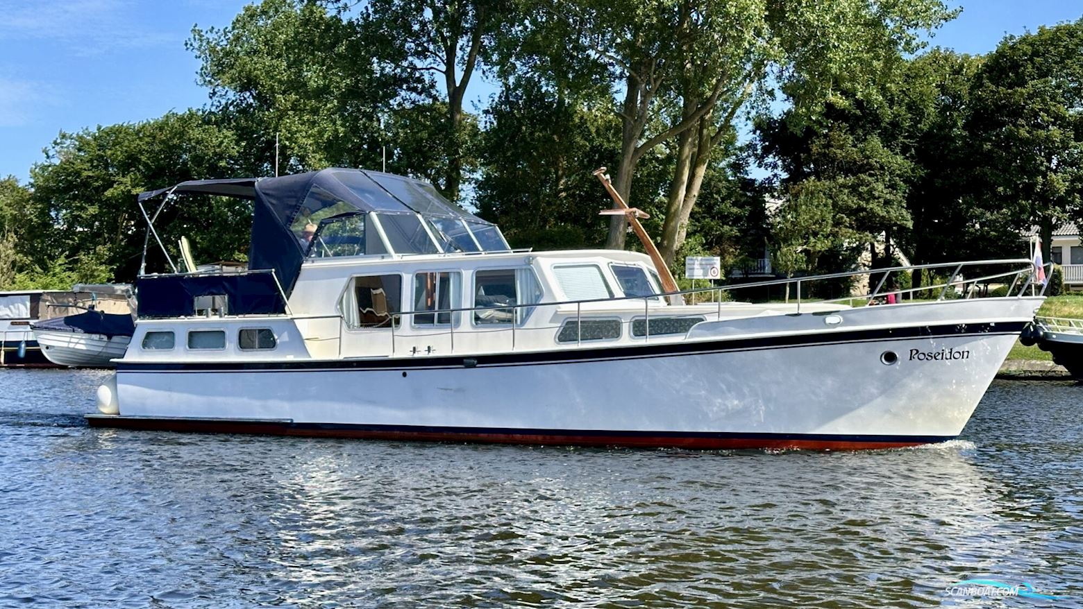 Zwaan Kruiser 13.50 AK Motorboat 1978, with Scania Vabis engine, The Netherlands