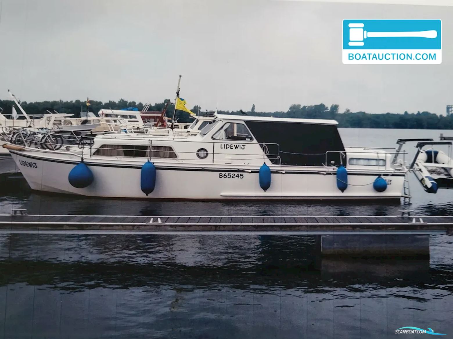Zwaluwkruiser 1050 Motorboat 1974, with Mitsubishi engine, Belgium