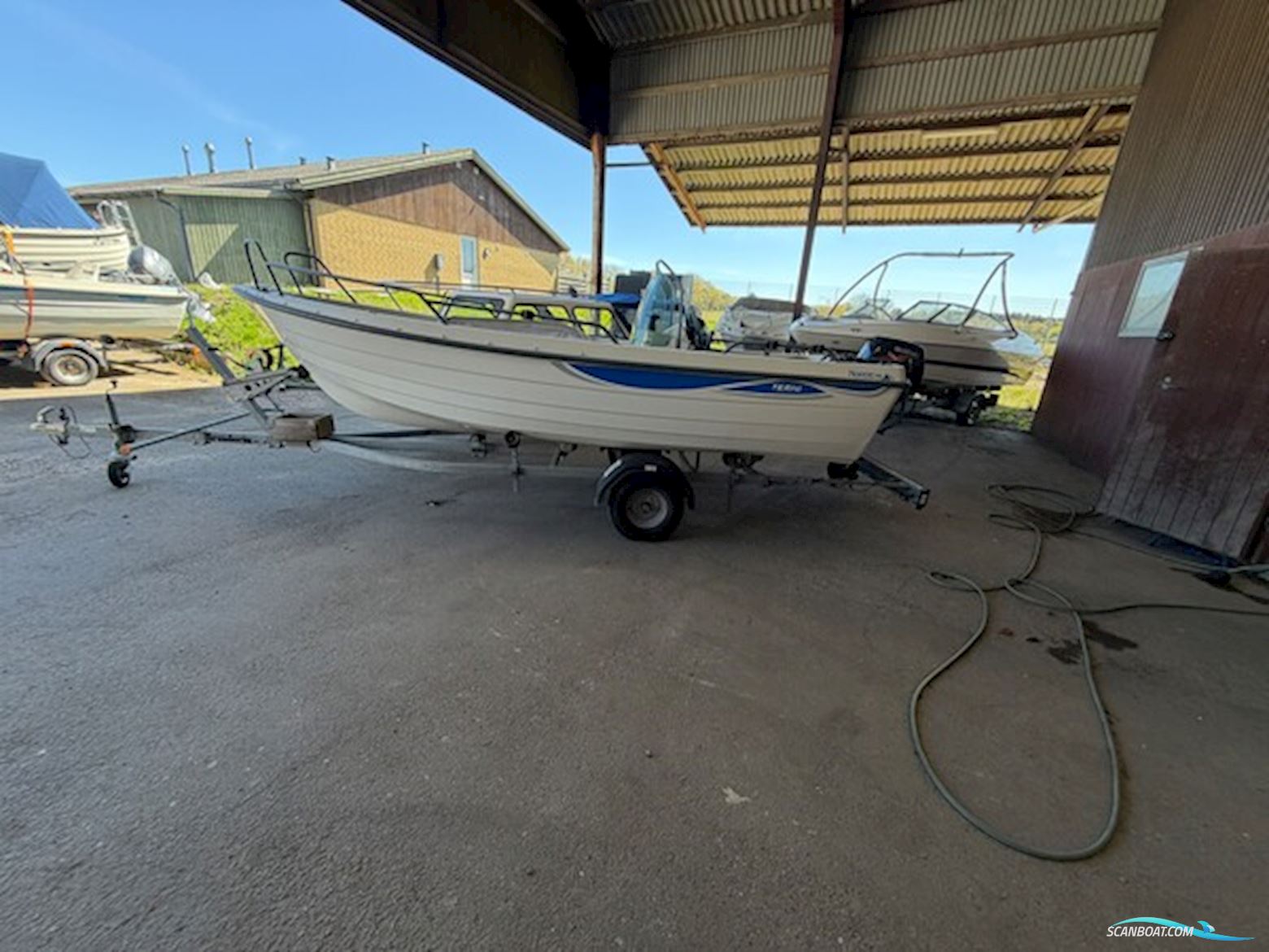 🚤 Terhi 6020 m. Suzuki DF15 + Brenderup trailer – Klar til vandet! 🚤