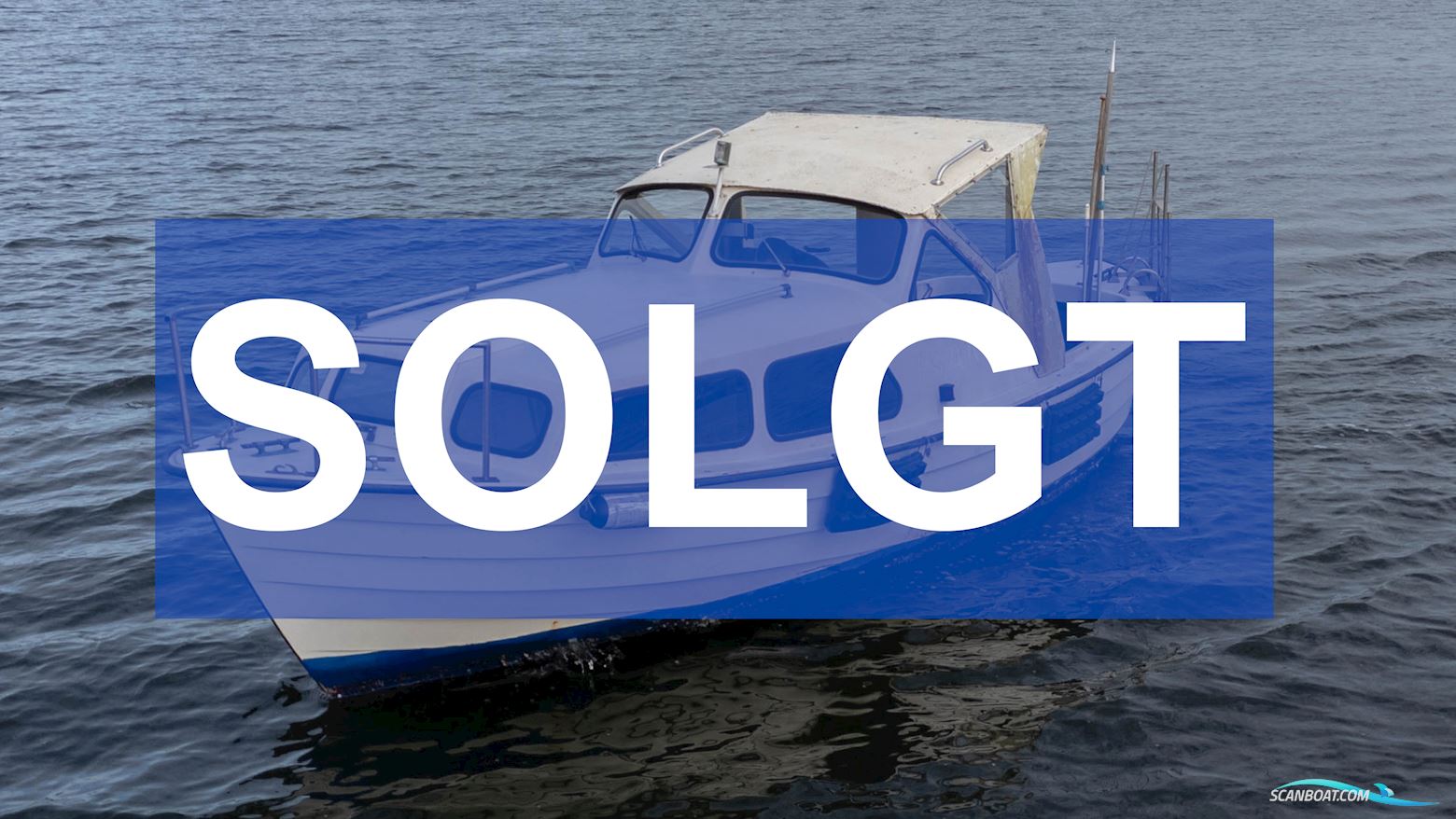 (Solgt!)Norsk Snekke 21 Motorboot 1973, mit Volvo Penta 2003T motor, Dänemark
