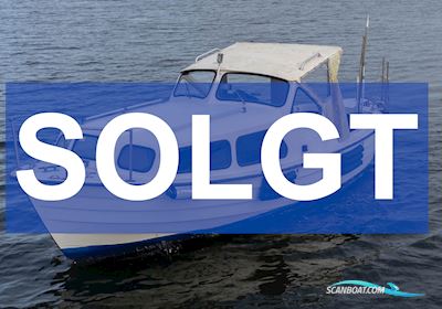 (Solgt!)Norsk Snekke 21 Motorboot 1973, mit Volvo Penta 2003T motor, Dänemark