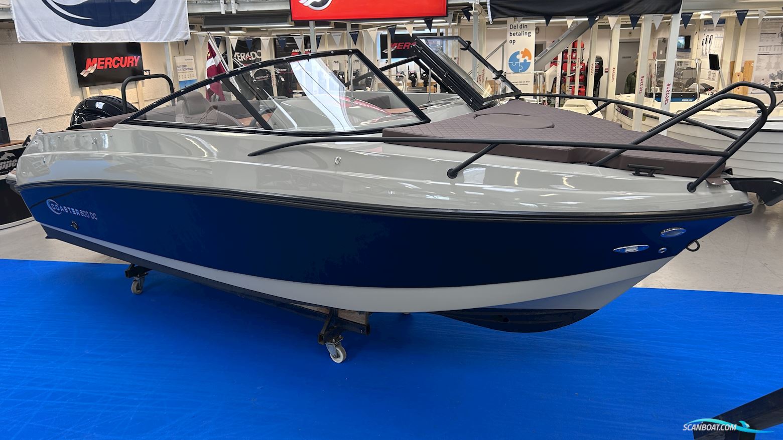  Coaster 600 DC Motorboot 2025, mit Yamaha 150 V-Max motor, Dänemark