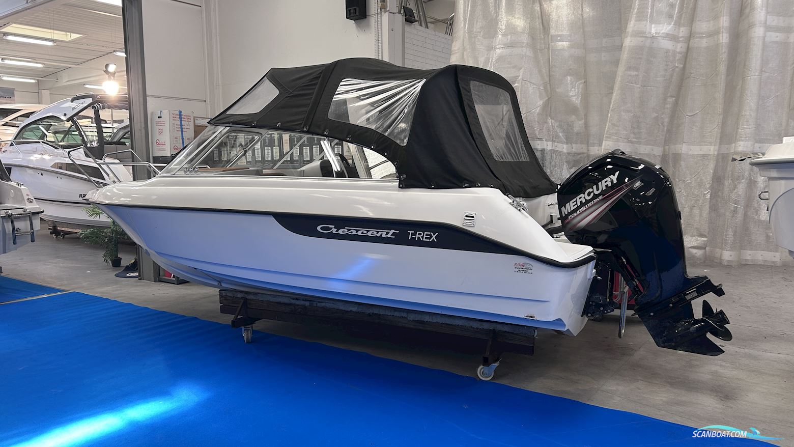  Crescent T-Rex Motorboot 2018, mit Mercury 100 hk 4-takt motor, Dänemark