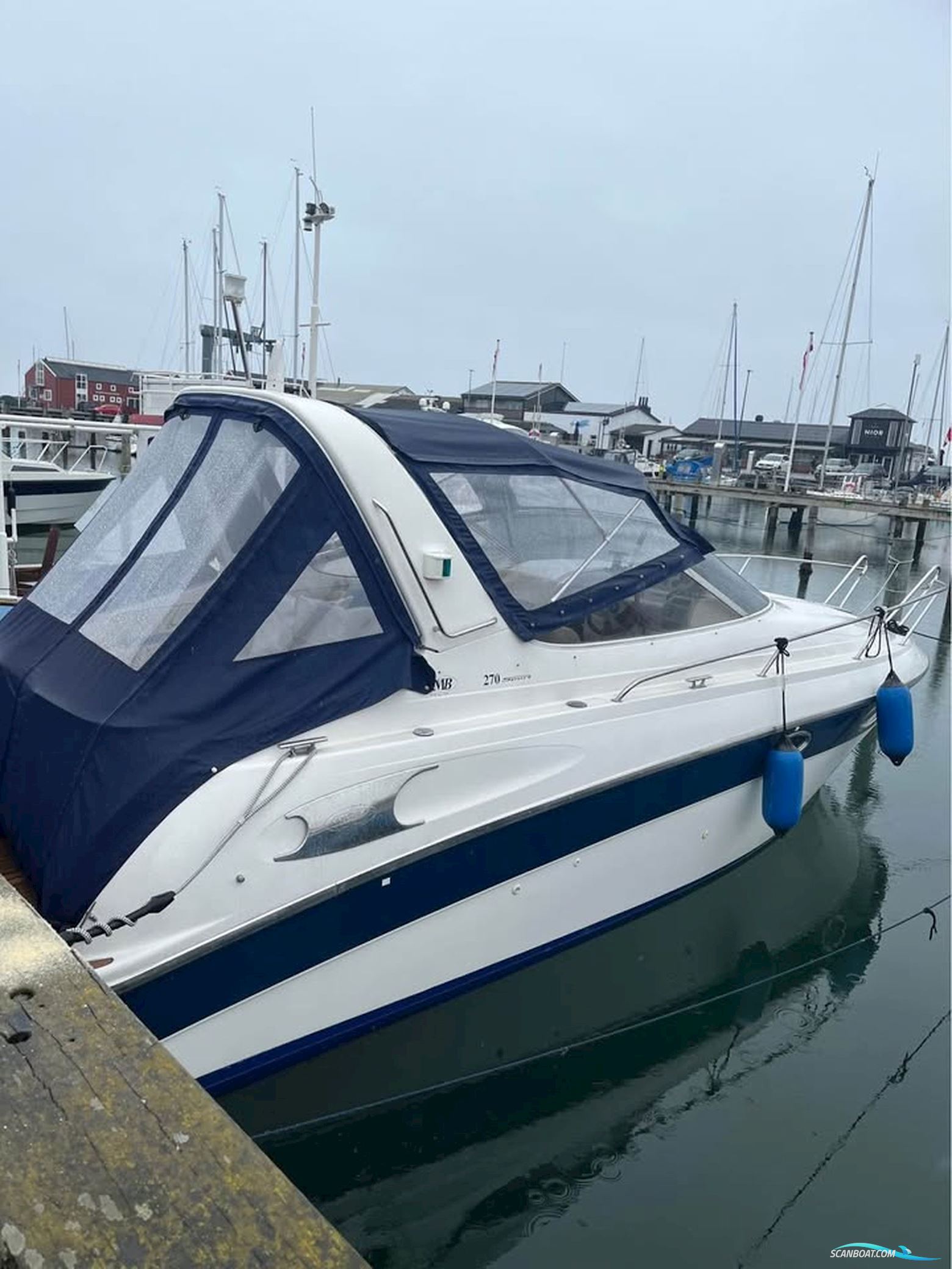 2001 Bavaria Sport 270 - fin weekendcruiser med kun 1000 motortimer Motorboot 2001, mit Volvo Penta KAM D44P motor, Dänemark